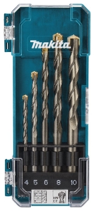 Afbeeldingen van Makita D-72877 Steenboorset 5-delig
