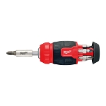 Afbeeldingen van MILWAUKEE® Schroevendraaier multi-Bit 8 in 1 compact 8 in 1 Compact Multi-Bit Screwdriver