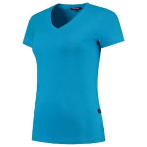 Afbeeldingen van TRICORP CASUAL T-shirt V Hals Fitted Dames 101008