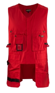 Afbeeldingen van Blåkläder Werkvest 3105 Rood L