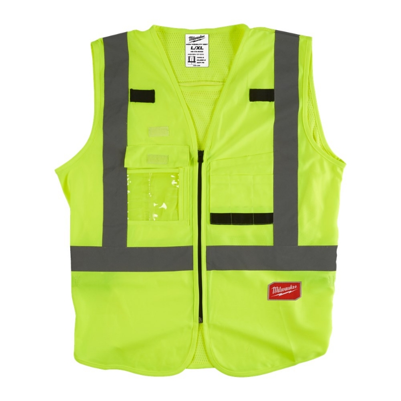 Afbeeldingen van MILWAUKEE® Hi-vis veiligheidshesje High-Visibility Vest Yellow - L/XL