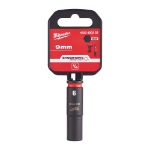Afbeeldingen van MILWAUKEE® Slagdop 1/4 lang 9 mm 1/4" impact socket deep - 1 pc