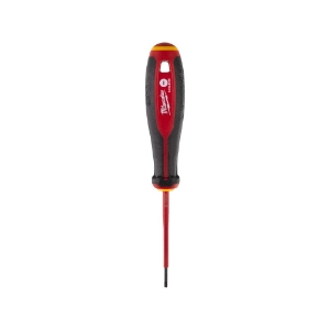 Afbeeldingen van MILWAUKEE® Tri-Lobe VDE schroevendraaier - sleuf Tri-Lobe VDE Screwdriver - Slotted 0.4 x 2.5 x 75