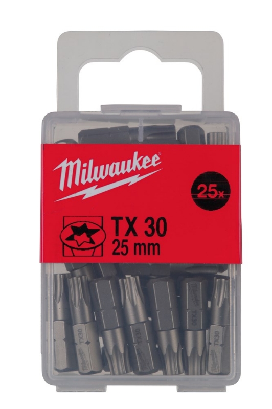 Afbeeldingen van MILWAUKEE® Schroefbit TX 30 x 25 mm - 25 pcs