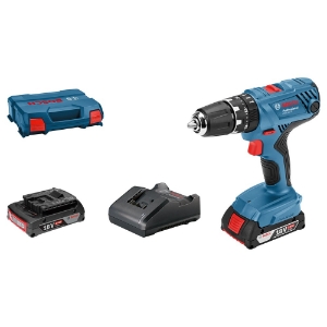 Afbeeldingen van Accu schroefklopboormachine gsb 18v-21 (2x 2,