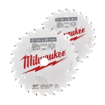 Afbeeldingen van MILWAUKEE® Cirkelzaagbladen voor cirkelzaagmachines CSB Twin Pack 165 x 20 x 40T/40T - 2 pc