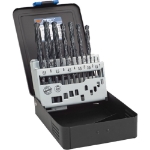 Afbeeldingen van Rotec HSS-R Spiraalborenset, Silver-Line, in metalen cassette 100