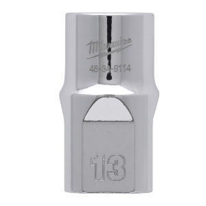 Afbeeldingen van MILWAUKEE® Dop 1/2˝ FOUR FLAT™ 1/2 Drive Socket Metric Standard - 13 mm