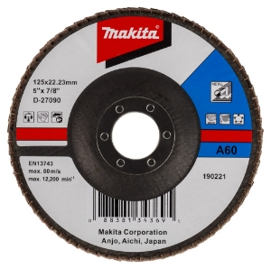 Afbeeldingen van Makita D-27090 Lamellenschuurschijf 125mm A60