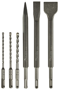 Afbeeldingen van Makita D-58920 B2S: Betonboor-/beitelset 6-