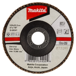 Afbeeldingen van Makita D-28341 Lamellenschuurschijf 125mm 