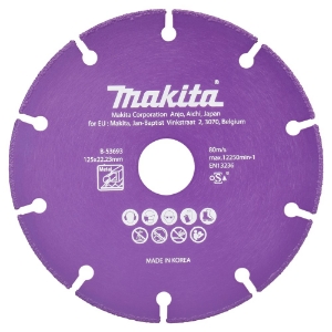 Afbeeldingen van Makita B-53693 Doorslijpschijf staal 125x