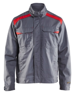 Afbeeldingen van Blåkläder IndustrieJack. Ongevoerd 4054 Grijs