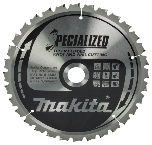 Afbeeldingen van Makita B-42385 Afkortzaagblad Hout (noest/