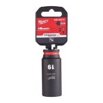 Afbeeldingen van MILWAUKEE® Slagdop 3/8 lang 19 mm 3/8" impact socket deep - 1 pc