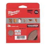 Afbeeldingen van MILWAUKEE® Schuurgaas voor excentrische schuurmachines Mesh 125 mm H&L GR 180 - 10 pc