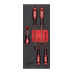 Afbeeldingen van MILWAUKEE® Foam Inlay schroevendraaier PH Set (5 delig) Screwdriver PH Set Foam Insert - 5 pc