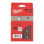 Afbeeldingen van MILWAUKEE® Schuurpapier voor vlakschuurmachines 80 x 133 H&L GR 80 - 10 pcs
