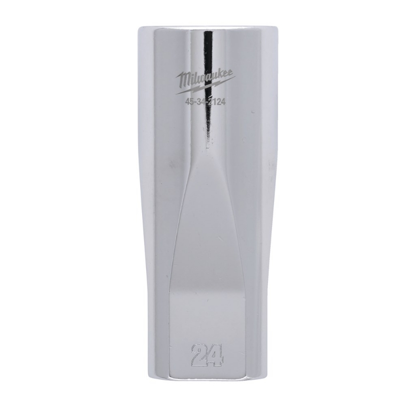 Afbeeldingen van MILWAUKEE® Dop 1/2˝ FOUR FLAT™ lang 1/2 Drive Socket Metric Deep - 24 mm