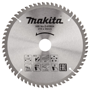 Afbeeldingen van Makita D-65604 Cirkelzaagblad div. materialen