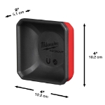 Afbeeldingen van MILWAUKEE® PACKOUT™ Bakjes Packout Magnetic Bin 10 x 10 cm