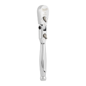 Afbeeldingen van MILWAUKEE® ¼˝ ratel met flexibele kop 1/4" Drive Flex Head Ratchet