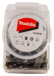 Afbeeldingen van Makita D-65539 Schroefbit PH2-SL5x65mm 