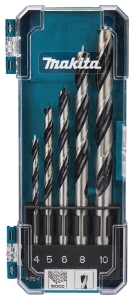 Afbeeldingen van Makita D-72861 Houtspiraalboorset 5-delig
