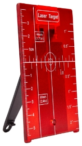 Afbeeldingen van Makita LE00758831 Laserrichtplaat rood kruis-
