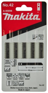 Afbeeldingen van Makita A-85896 Decoupeerzaagblad hout gelami-