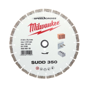 Afbeeldingen van MILWAUKEE® Doorslijpschijf Speedcross SUDD Speedcross SUDD 350 mm - 1 pc