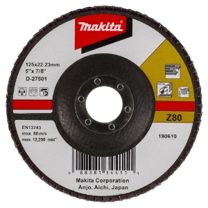 Afbeeldingen van Makita D-27501 Lamellenschuurschijf 125mm Z80