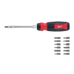 Afbeeldingen van MILWAUKEE® Schroevendraaier multi-Bit 14 in 1 ratelend 14 in 1 Ratchet Multi-Bit Screwdriver
