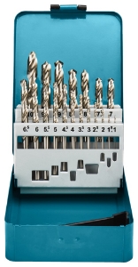 Afbeeldingen van Makita D-54025 Metaalboorset 19-delig 