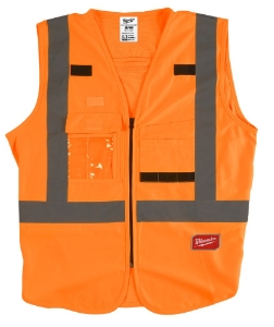 Afbeeldingen van MILWAUKEE® Hi-vis veiligheidshesje High-Visibility Vest Orange - S/M