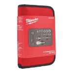 Afbeeldingen van MILWAUKEE® Doppenset 1/4” FOUR FLAT™compact in etui (39-delig) 1/4" Compact Ratchet Set 39pc