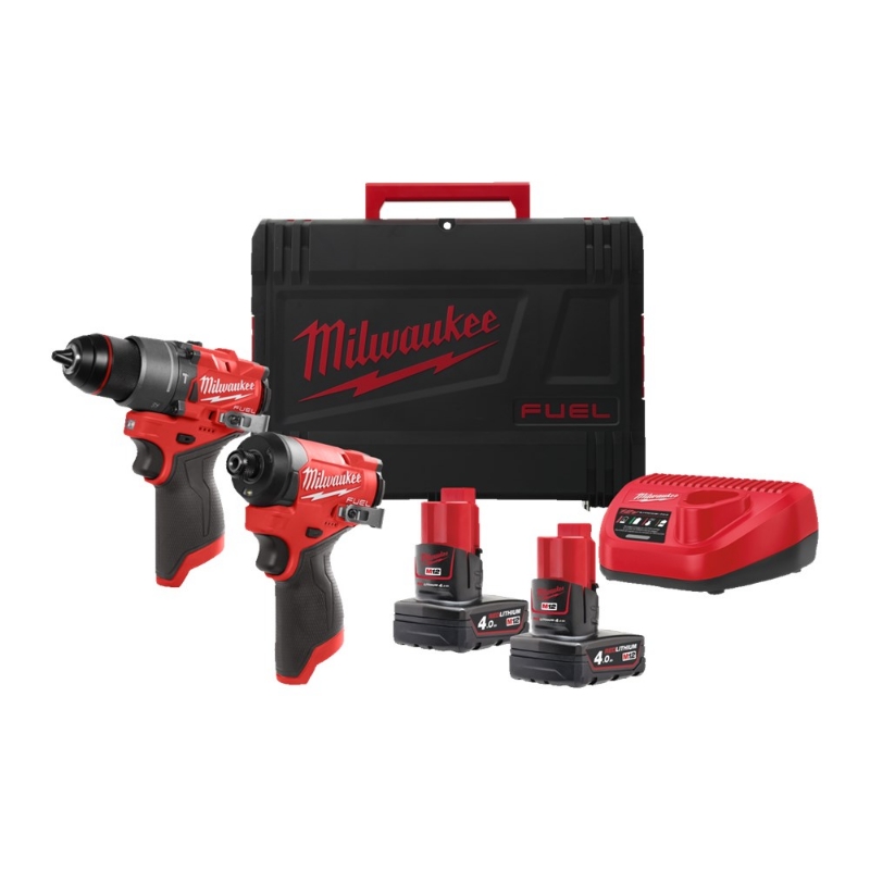 Afbeeldingen van MILWAUKEE® Gereedschapset combi M12 FPP2A2-402X