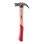 Afbeeldingen van MILWAUKEE® Klauwhamer Hickory gebogen 570g Hickory Curved Claw Hammer 20oz / 570g