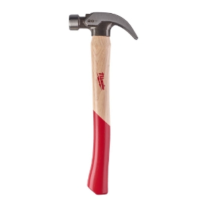 Afbeeldingen van MILWAUKEE® Klauwhamer Hickory gebogen 570g Hickory Curved Claw Hammer 20oz / 570g