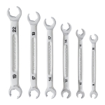 Afbeeldingen van MILWAUKEE® Moersleutelset Flare Nut Spanner 6 pc Set - Metric