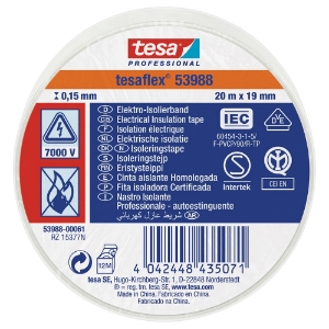 Afbeeldingen van tesa® PVC elektrische isolatietape 53988