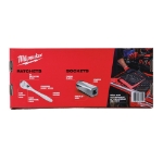 Afbeeldingen van MILWAUKEE® Foam Inlay doppenset 3/8'' 3/8" Ratchet and Socket Set Foam Insert