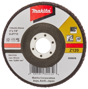 Afbeeldingen van Makita D-27713 Lamellenschuurschijf 125mm 