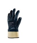 Afbeeldingen van Werkhandschoen PSP 15-222 Cut D NBR blauw kap