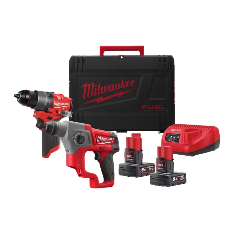 Afbeeldingen van MILWAUKEE® Gereedschapset combi M12 FPP2F2-602X