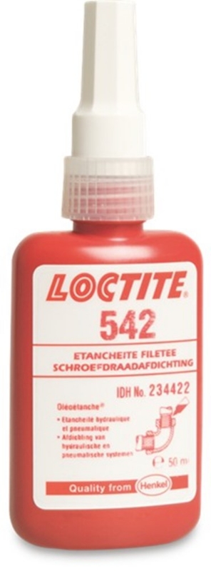 Afbeeldingen van Loctite Afdichtmiddel bruin DVGW type 542