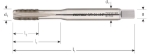 Afbeeldingen van HSS-E Machinetap '800', doorlopend, DIN 371,