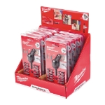 Afbeeldingen van MILWAUKEE® Zwenkbare Bithouder SHOCKWAVE Knuckle met Bits (PH1/PH2/PZ1/2xPZ2/PZ3/TX15/TX20/TX25) ShW CD Knuckle - 11 pc