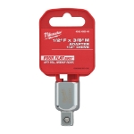 Afbeeldingen van MILWAUKEE® Doppen verloopstuk 1/2" naar 3/8" 1/2" Drive 1/2"F x 3/8"M Adapter