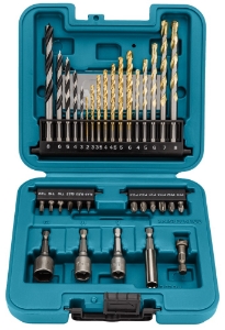 Afbeeldingen van Makita B-68498 Boor-/schroefbitset 34-delig